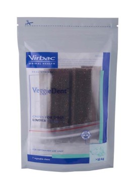 Virbac Veggie Dog Dent Chews for Under 10 kg 56 gm